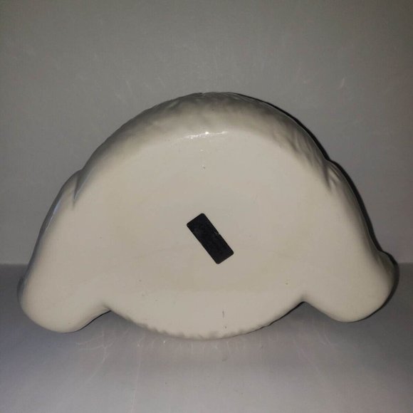 Teddy Bear Blue Ribbon Hand Craft by Cresteramics Creston BC Cookie jar - Picture 11 of 12